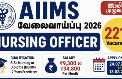 AIIMS வேலைவாய்ப்பு 2026