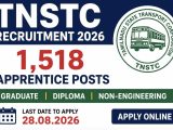 TNSTC Recruitment பயிற்சியாளர் (Apprentice) பணியிடங்கள் 2026
