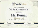 AI பயன்படுத்தி Course Completion Certificate உருவாக்குவது எப்படி